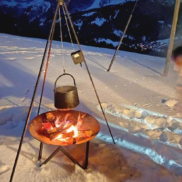 Telemarkclub Gstaad: mondsüchtig