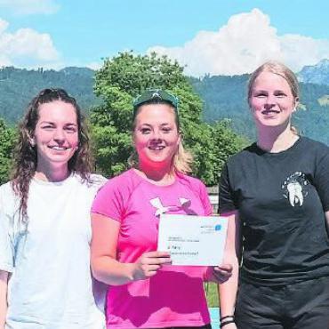 Guter Teamspirit in Thun - Die Schüler:innen der DFS21 holten Silber. FOTOS: MICHÈLE MADUZ