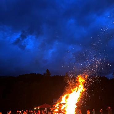Ein Licht für die Schweiz: So feierte das Saanenland den 1. August
