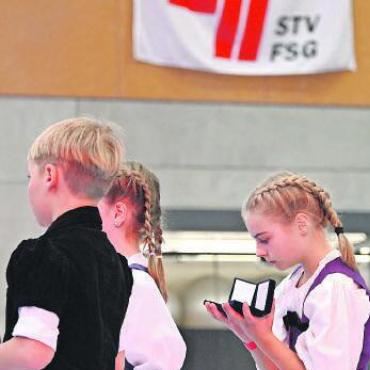 Aus Breitensport wird Spitzensport - …stellte sicher, dass keine der Auszeichnungen verloren ging,…