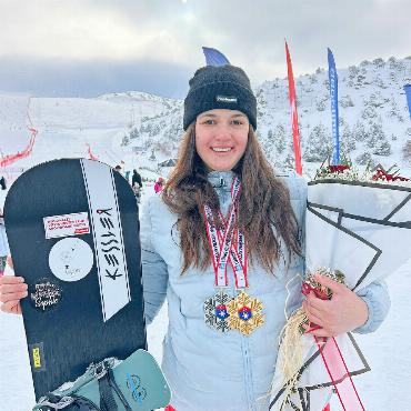 Erster Europacupsieg für Rosa Colella - In der Türkei sicherte sich die Saanerin Rosa Colella ihren ersten Europacupsieg.      FOTO: ZVG