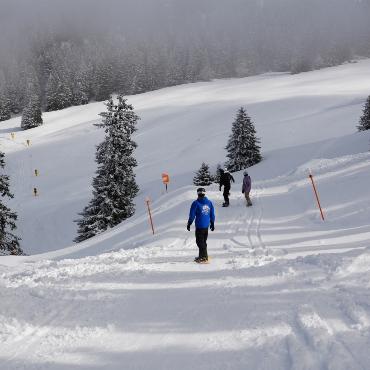 Erstkontakt mit dem Schnee