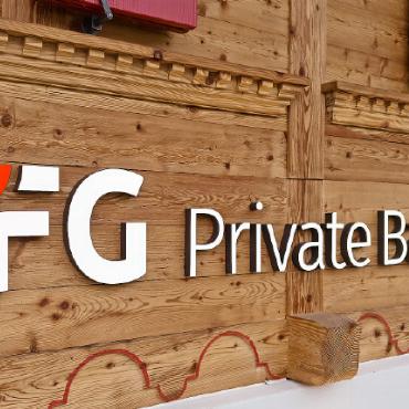 EFG Private Banking in neuem Chalet - FOTO: EFG PRIVATE BANKING