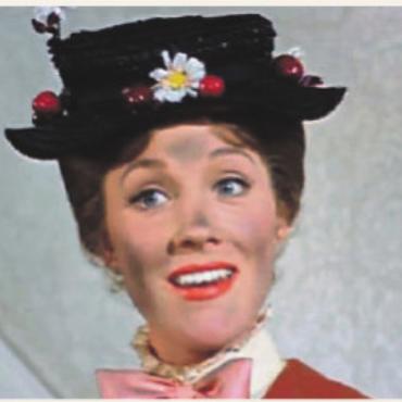 Happy Birthday, Julie Andrews! - Julie Andrews 1964 als Mary Poppins. FOTO: WIKIMEDIA COMMONS PUBLIC DOMAIN