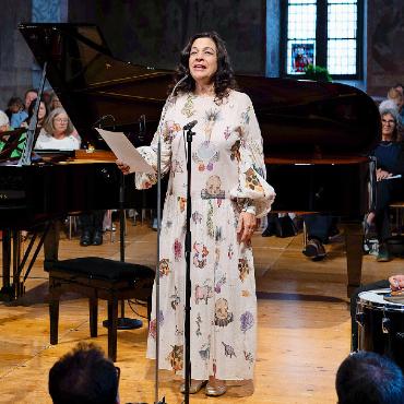 «Music for the Planet» – von Optimismus, Verzweiflung und Hoffnung - Die Texte von Franz Hohler wurden von Meret Matter gelesen.