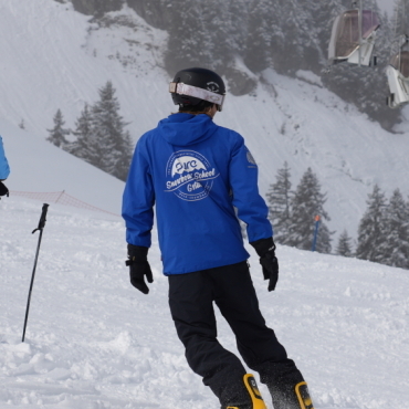 Erstkontakt mit dem Schnee