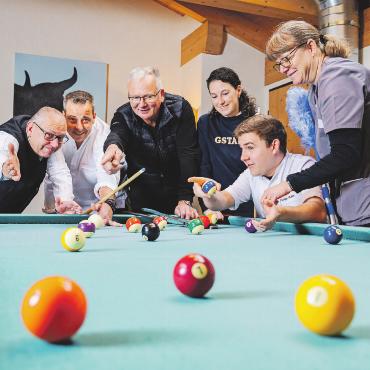 Sechs Menschen, eine Seele: das Hotel Spitzhorn