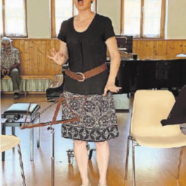 Neun erfolgreiche Certificats-Prüfungen - Marie-France Baechler, Jodelgesang.