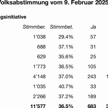 Umweltverantwortungs- und Berner Solarinitiative: Das Volk sagt zwei Mal Nein