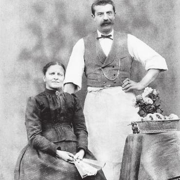 «Wir tragen in uns die Menschen, die vor uns da waren» - Emilie und Benz Steffen-von Siebenthal, Foto ca. 1890.