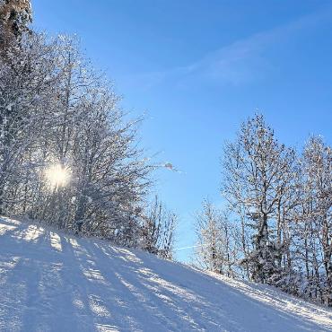 Ein gefundener «Grabstein» sorgt für einen Lichtblick im Drohnenhagel - Ein Lichtblick. FOTO: ANITA MOSER