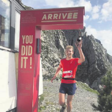 Zweite Ausgabe der Summer Challenge Rougemont–Videmanette - Geschafft! Das Ziel ist auf der Videmanette. FOTO: ZVG