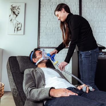 Optimale Gesundheit mit IHHT - Höhentraining hilft bei der Steigerung der Gesundheit und Leistungsfähigkeit. FOTO: ZVG