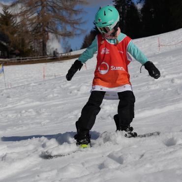 Erstkontakt mit dem Schnee