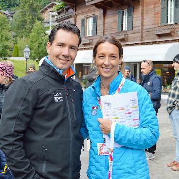 Wenn ein Dorf zur Bühne wird - Gründerin Mirka Czybik mit ihrem Ehemann Manuel Stadelmann.