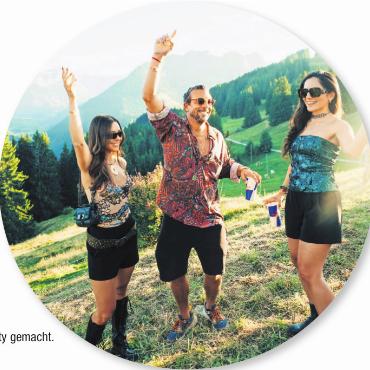 Ausgelassene Partystimmung trotz der Glacier-Absage - Bereits am Mittag wird Party gemacht.