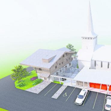 Ein mutiges Projekt im Zentrum von Gstaad
