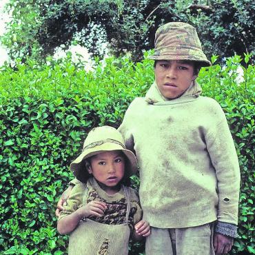 «Krumme Pfote» - Strassenkinder in Bolivien. FOTO: LUDWIG MÄRZ