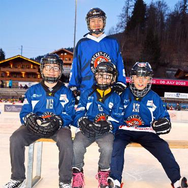 Gemeinsam stark – Saisonabschluss der Eishockeyfamilie - Die vier letzten Mohikaner der ältesten Nachwuchsspieler.