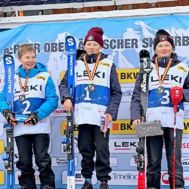 Fynn Brand zum achten Mal BOSV-Meister - Doppel-BOSV-Meister Luca Steffen und dritter Platz Camil Henchoz.