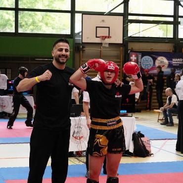«Kickboxing-Rookie» Alina Kohli wird Schweizermeisterin