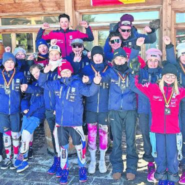 Jahresrückblick 2024 – Sport: Saanenlands Sportelite überzeugte - Bei den BOSV-JO-Meisterschaften in Mürren holten junge Athleten aus dem Saanenland neun von zwölf Titeln. FOTO: ZVG