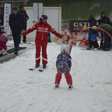 Die Skipiste mitten in der Stadt Bern