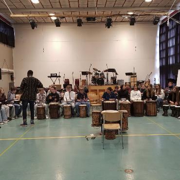 Ein Hauch von Afrika im Oberstufenzentrum