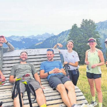 Telemarkprofis im Saanenland - Und ganz kurz geniessen.