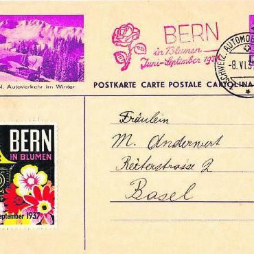 Die Originalfotos der Bildpostkarten mit Postauto