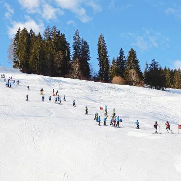 JO-Nachwuchs misst sich diesen Samstag in Saanen an der Hublen - Morgen Samstag finden an den Hublen zwei BOSV/Leki JO-Cup-Rennen statt.          FOTO: ZVG