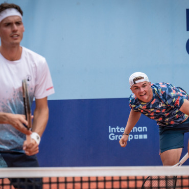 Schweizer Doppelteam Stricker/Hüsler scheidet aus - Das Schweizer Doppelteam Hüsler/Stricker ist am Mittwoch ausgeschieden. (Foto: Fabian Meierhans/Swiss Open Gstaad)