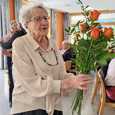Die älteste Turbacherin ist 100 Jahre alt! - FOTOS: MARIE-NELLI KÖPFF-REUTELER