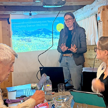 Rekordjahr für Oberländische Campings - Die GV des Verbands Camping Berner Oberland fand in Zweisimmen statt.    FOTO: ZVG