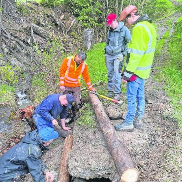 Pickeln statt sitzen