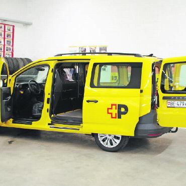 Ein Blick hinter die Kulissen der Post - Der VW Caddy …