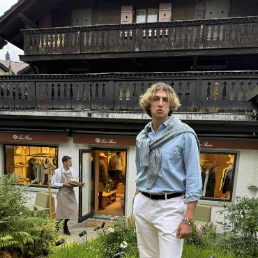 Wenn «The Gstaad Guy» nach Gstaad kommt
