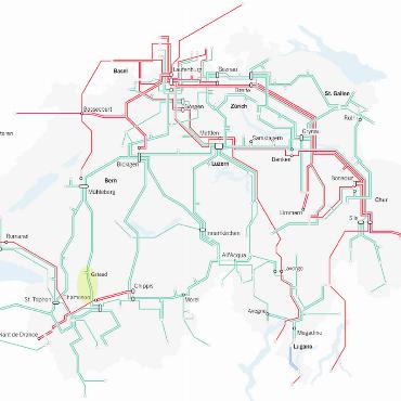Sanierung in luftiger Höhe - Das Schweizer Übertragungsnetz verbindet die Regionen und sichert die Stromversorgung.