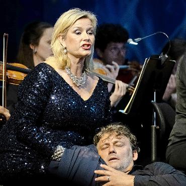 Eine Wagner-Oper in Gstaad - Camilla Nylund und Jonas Kaufmann.
