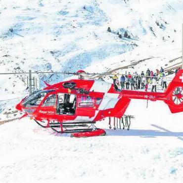 Über 220 Regaeinsätze am verlängerten Neujahrswochenende - 25 Prozent mehr Einsätze flogen die Helikopter der Rega zum Jahreswechsel 2023/24 im Vergleich zum Jahreswechsel 2022/23. FOTO: ZVG