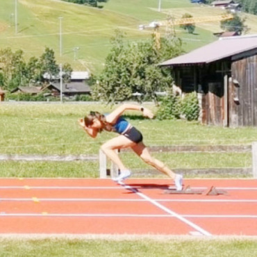 «Wenn ich mich krank fühle, geht es mir nach dem Training besser» - Sprinten in wunderschöner Berglandschaft