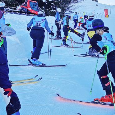 Klub- und Jugendrennen des Skiclubs Grund am Rüttilift - Am kommenden Sonntag führt der Skiklub Grund sein Klub- und Jugendrennen am Rüttilift in Gstaad durch. FOTO: ZVG