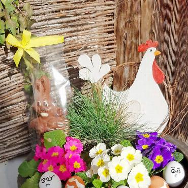 Osterfest mit Markt in Saanen - Vorboten zum Frühling und Ostermarkt.   FOTO: LÉONIE MÜLLER