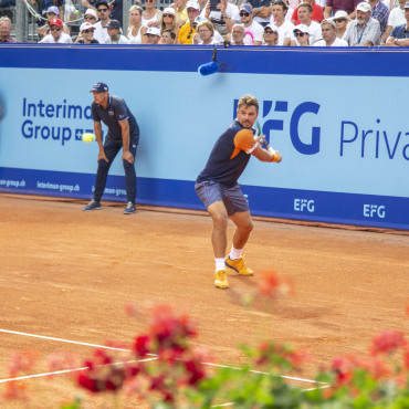 Stricker und Wawrinka sind im Achtelfinal - Stan Wawrinka ist im Achtelfinal. (Foto: AvS)