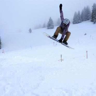 Erstkontakt mit dem Schnee