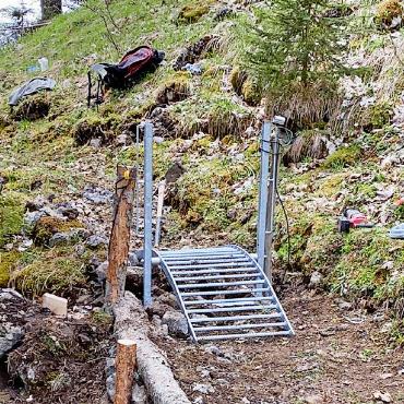 Ausbau der Outdoor-Infrastruktur und nachhaltige Wegpflege als Schwerpunkte - Kleine Brücken für die Bikes.