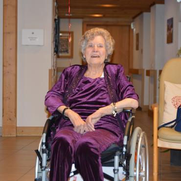 Blumen zum 100. Geburtstag