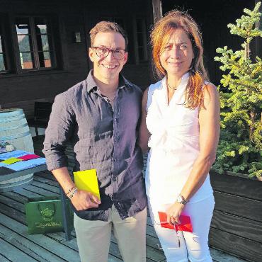 Golfsport und Golfstrom - Kategorie Brutto: 1. Rang Jan Kernen und Maria Müller. FOTO: ZVG