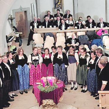 Eine Idee wird umgesetzt - Chörli Lauenen. FOTOS: SONJA REICHENBACH