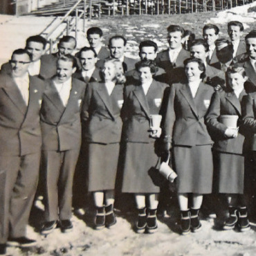 «Es war ein einmaliges Erlebnis» - Die Schweizer Delegation.   FOTO: AUS DEM FOTOALBUM VON ROSMARIE RYTER